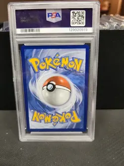 2025 Pokemon Destined Rivals Team Rocket's Mewtwo Ex Box Meowth #149 PSA 10 - Image 2