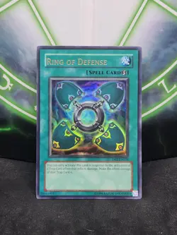 Yugioh Ring of Defense DP2-EN026 Ultra Rare NM - Image 1