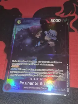 Rosinante & Law EB04-038 SR Alt Art Parallel - One Piece Card Game English - NM - Image 1