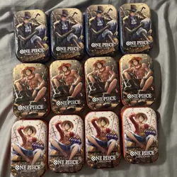 One Piece CCG 12 Sealed Decks Featuring Luffy and Ace Assorted Designs - Image 1