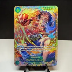 Monkey D Luffy OP13-118 SEC Carrying On His Will One Piece TCG English NM - Image 1