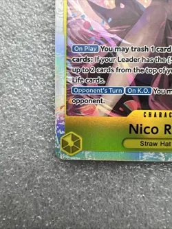 Nico Robin (055) EB03-055 Extra Booster: One Piece Heroines Edition Foil - Image 2