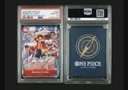 Monkey.D.Luffy English (One Piece Day Dallas Promo 2025) ST10-006 PSA 10 - Image 3