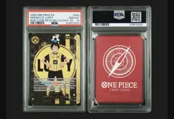One Piece Monkey.D.Luffy (BVB x One Piece Campaign) ST13-003 PSA 10 - Image 3