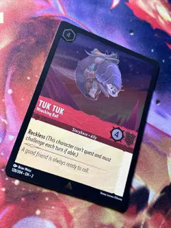 Disney Lorcana: Rise of the Floodborn - Tuk Tuk - 128/204 (Cold Foil) NM-M+! - Image 2