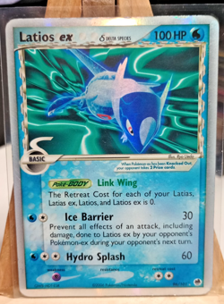 Pokemon TCG Latios ex 96/101 Delta Species Dragon Frontiers Holo Card 2006 - Image 1