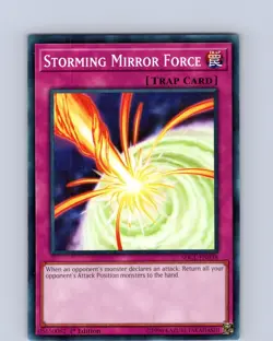Yu-Gi-Oh TCG Storming Mirror Force SDCL-EN038 1st Edition Regular Common Card NM - Image 1