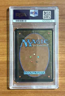 Magic the Gathering, Legends Expansion, Sea King's Blessing Uncommon Card, PSA 8 - Image 2