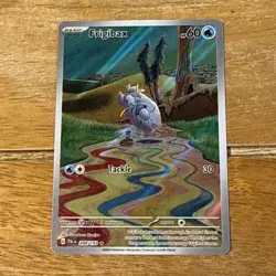 Pokemon TCG Frigibax Card 208/193 Paldea Evolved Illustration Rare NM Condition - Image 1
