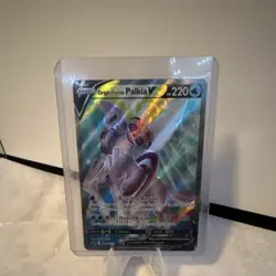 Pokemon Origin Forme Palkia V Promo Card SWSH253 Holo Water Type 220 HP TCG - Image 1