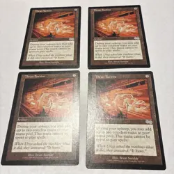 MTG Thran Turbine 4X Light Play/NM English Cards Urza's Saga See Pics Magic - Image 1