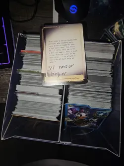 Disney Lorcana: Whispers in the Well Illumineer's Trove Card Lot - Image 1