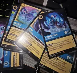 Disney Lorcana: Whispers in the Well Illumineer's Trove Card Lot - Image 4