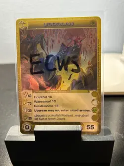 CHAOTIC RARE UBORAAN MAX ECWS (4-MAX STATS) CARD - Image 1