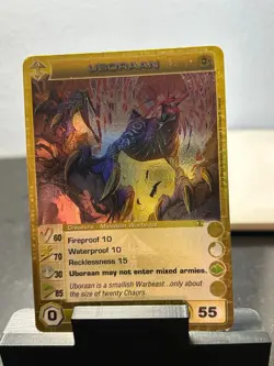 CHAOTIC RARE UBORAAN MAX ECWS (4-MAX STATS) CARD - Image 5