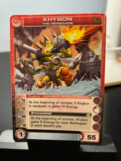 CHAOTIC KHYBON THE RENEGADE (4-MAX STATS) CARD - Image 2