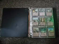 Mtg 1994 Fallen Empires NM Complete Set With Binder 187 Cards - Image 1