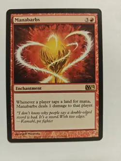 D1207 MAGIC GATHERING M12 CORE SET 2012 MANABARBS #150 MP R MTG - Image 1