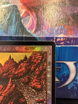 Invasion MTG FOIL Mountain (#346) NM UP - Image 3