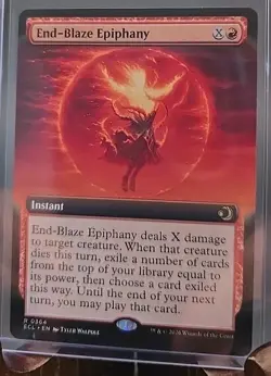 End-Blaze Epiphany (Extended Art) Lorwyn Eclipsed MTG Regular Near Mint - Image 2