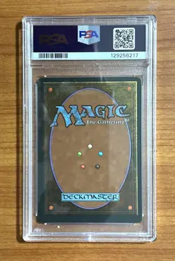 Magic the Gathering, Ice Age Expansion, Underground River Card, PSA 8 - Image 2