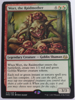 MTG Magic The Gathering - Wort, the Raidmother - MM3 (#2147) REG NM - Image 1