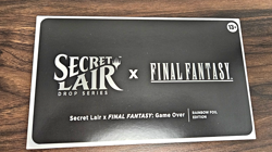 MTG Secret Lair FOIL EDITION Final Fantasy Game Over Sealed Pack - Image 1