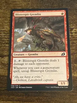 Blisterspit Gremlin 108 Ikoria Lair Of Behemoths MTG Magic The Gathering S257* - Image 1