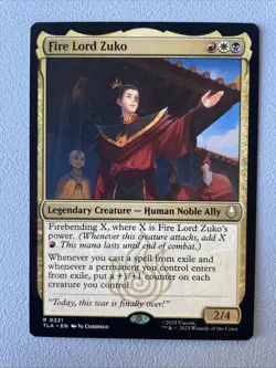 Fire Lord Zuko NM X1 Avatar The Last Airbender MTG - Image 1
