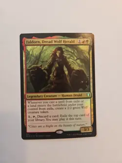 Faldorn, Dread Wolf Herald Commander Legends: Battle for Baldur's Gate Foil - Image 1
