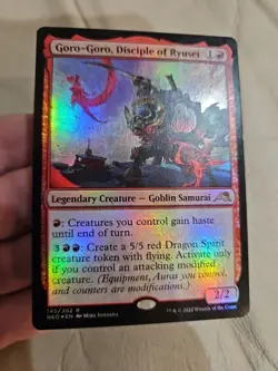 Goro Goro Disciple of Ryusei 145 MTG Neon Dynasty 2022 - Image 1