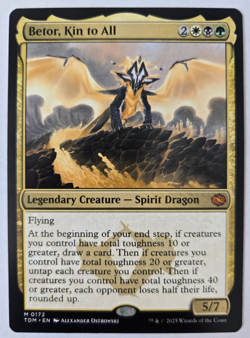 Betor, Kin to All #172 Tarkir Dragonstorm TDM Magic MTG Magic the Gathering - Image 1