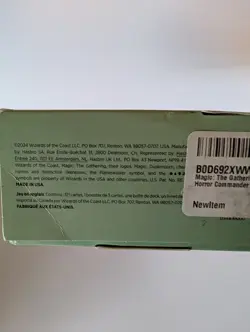 Magic The Gathering Duskmourn House of Horror Miracle Worker Commander Deck NIB - Image 5