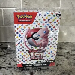 Pokemon Scarlet & Violet 151 Booster Bundle & Surging Sparks Pack Mew - Image 1