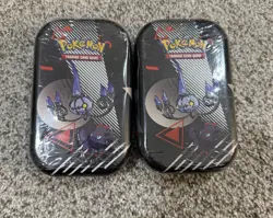 Pokemon Lot Of 2 Black Bolt & White Flare Unova Mini Tins - New/Sealed (2 Tins) - Image 1