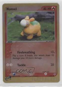 Numel Reverse Foil Pokemon EX Dragon #69 2003 - Image 1