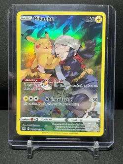 Pikachu TG05/TG30 Trainer Gallery Rare Holo Pokemon 2022 Lost Origin NM - Image 1