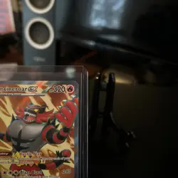Pokemon TCG Incineroar EX Full Art Holo Ultra Rare 187/162 SV05: Temporal Forces - Image 3