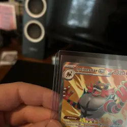 Pokemon TCG Incineroar EX Full Art Holo Ultra Rare 187/162 SV05: Temporal Forces - Image 5