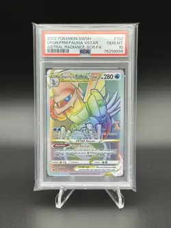 Pokemon Origin Forme Palkia VSTAR (Secret Rare Holo) 192/189 Astral Radiance PS… - Image 1
