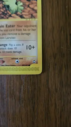 Larvitar - 89/147 - Common - WOTC Aquapolis - Pokemon TCG - NM - Image 5