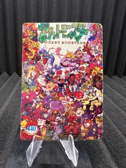 Pokemon Vintage Pocket Monsters Vending HOLO Prism Sticker Bandai 1999 Nintendo - Image 1