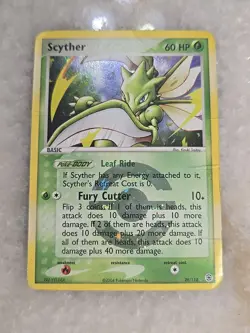 2004 Pokemon Scyther EX Fire Red & Leaf Green 29/112 Reverse Holo - Image 1