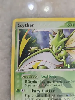 2004 Pokemon Scyther EX Fire Red & Leaf Green 29/112 Reverse Holo - Image 2