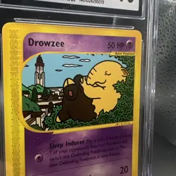 Drowzee (74a) 074A/147 Aquapolis Vintage Pokemon TCG 💎 Mint 10!! - Image 2