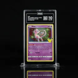 TAG 10 - Pokemon 2021 Mew 011/025 Holo 25th Stamp Celebrations - LOW POP - Image 1