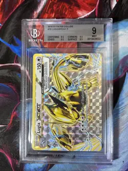 Pokemon Xy Fates Collide Lugia Break #79 Bgs 9 Mint - Image 1