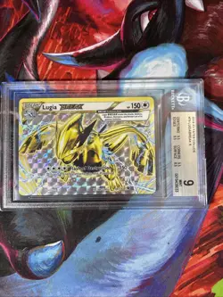Pokemon Xy Fates Collide Lugia Break #79 Bgs 9 Mint - Image 2