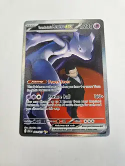 Team Rocket’s Mewtwo ex 281/217 SIR Ascended Heroes Pokemon TCG 281/217 - Image 4
