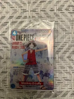 Monkey.D.Luffy (055) (College Basketball US Voyage) P-055 One Piece Promotion... - Image 1
